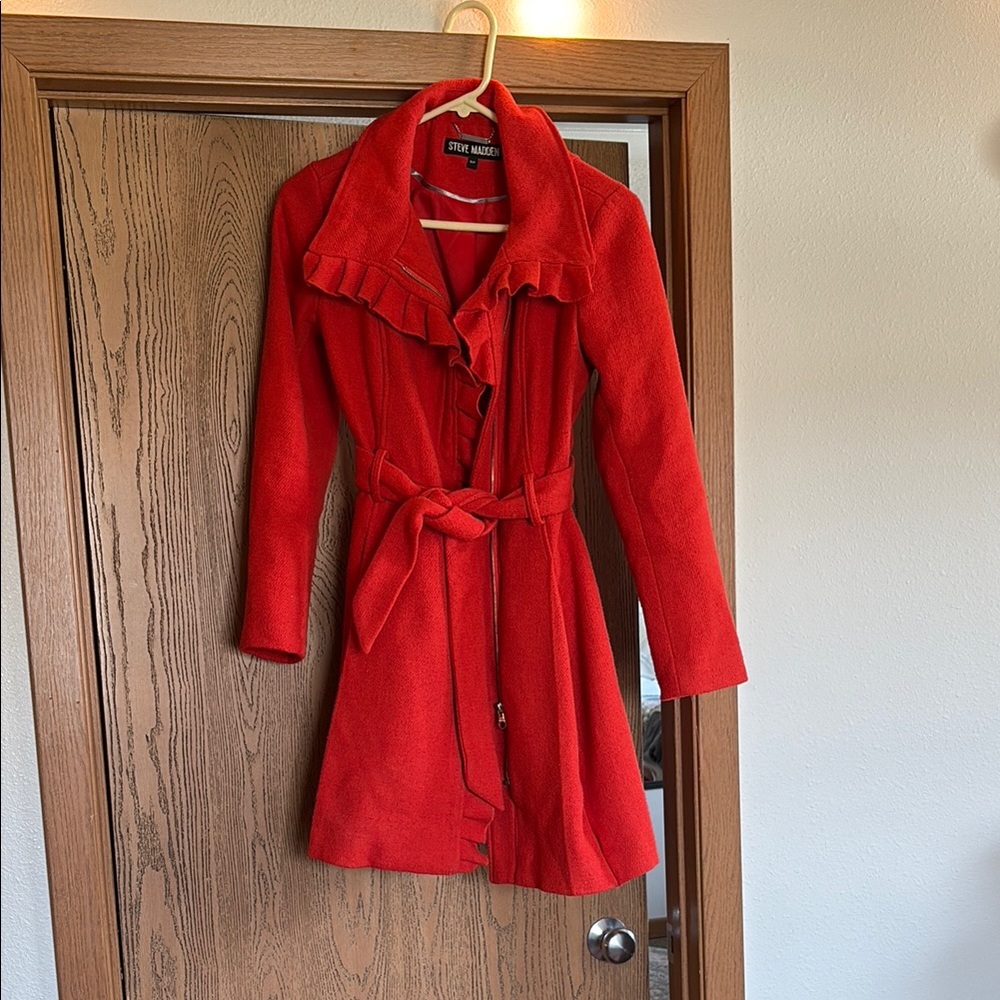 Red Steve Madden Women's Coat